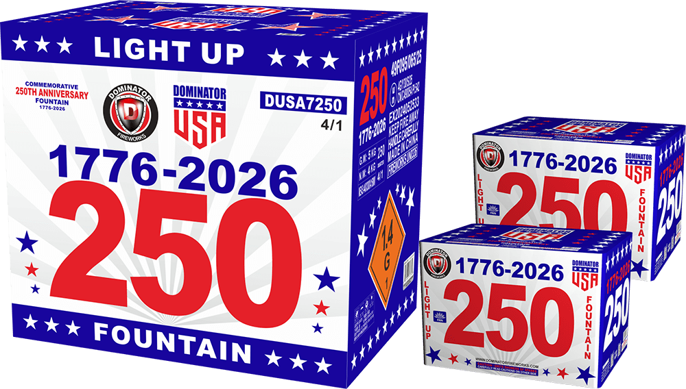 America 250 Light Up Fountain product