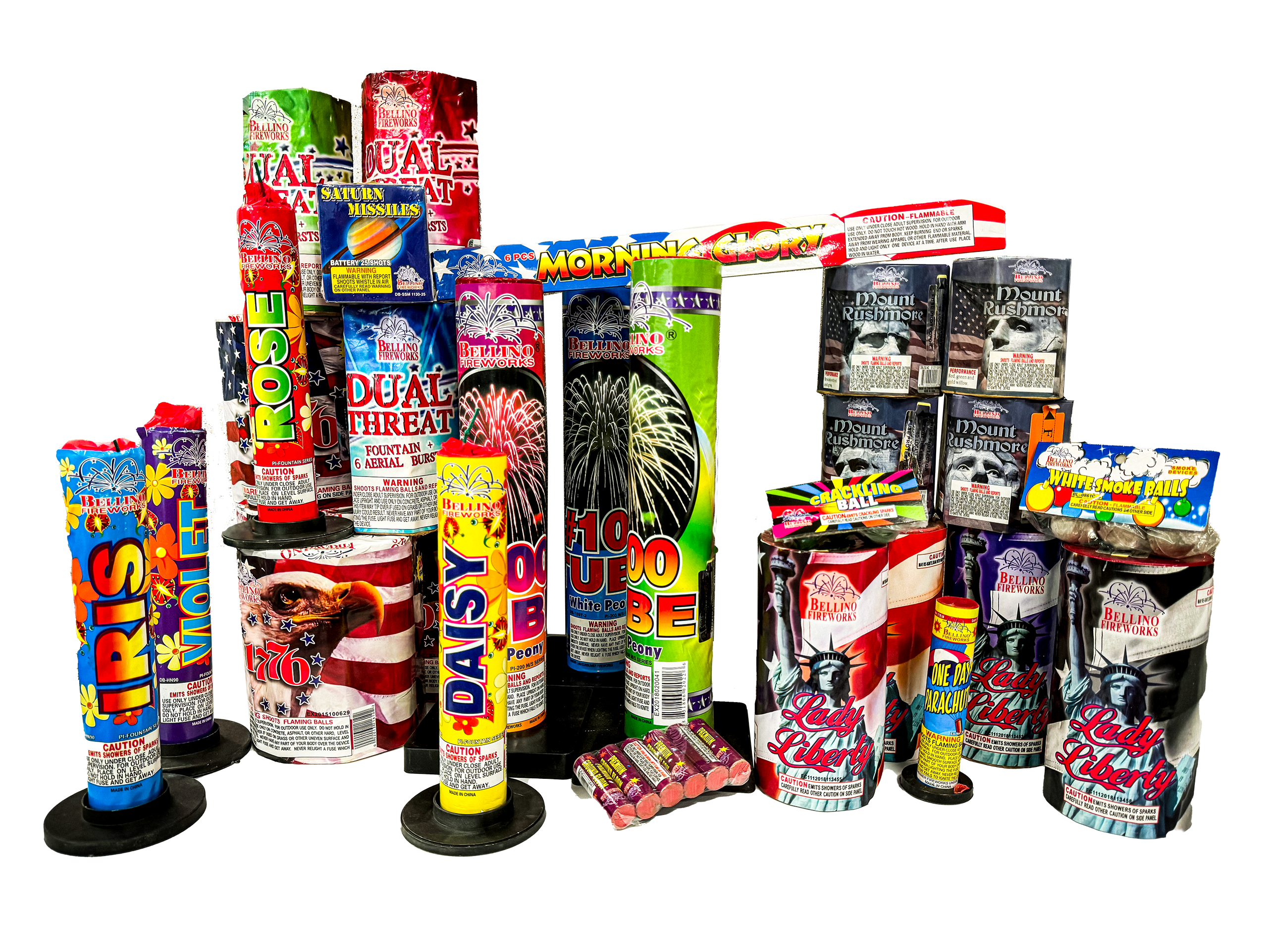 Buy 1 Get 3 Free fireworks assortment