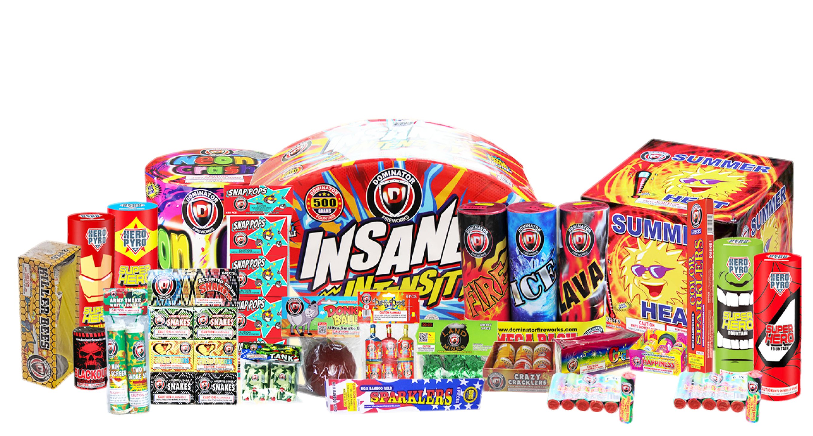 Colorful fireworks near me in Omaha, Nebraska