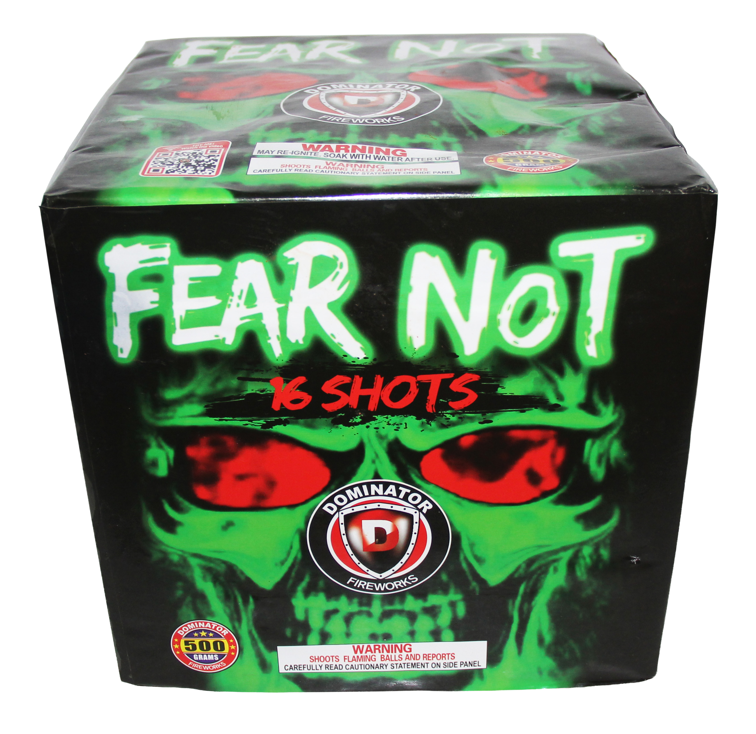 Fear Not fireworks, 16 shots