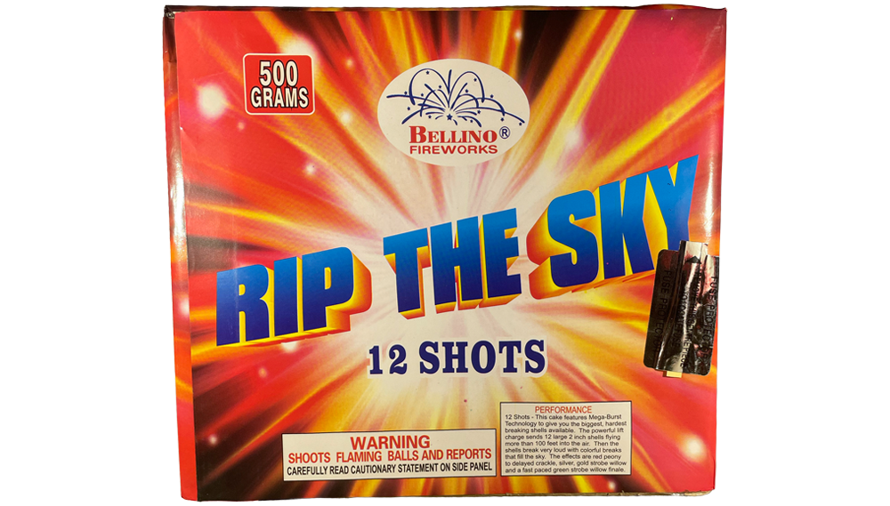 Premium fireworks selection