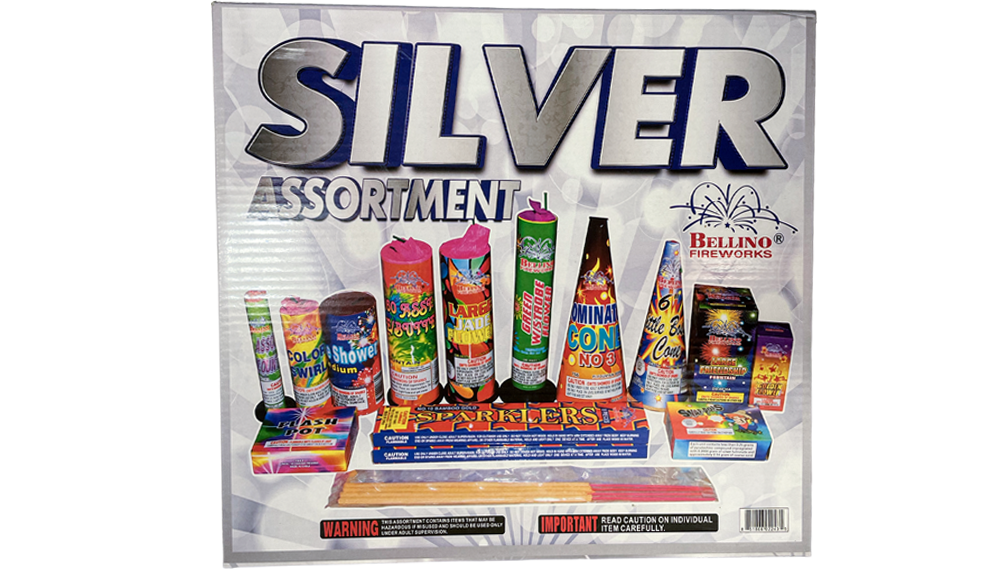 Backyard celebration fireworks