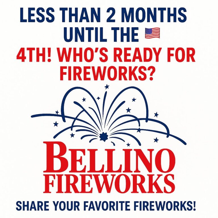 Instagram post from bellinofireworks. This post is in position 1.