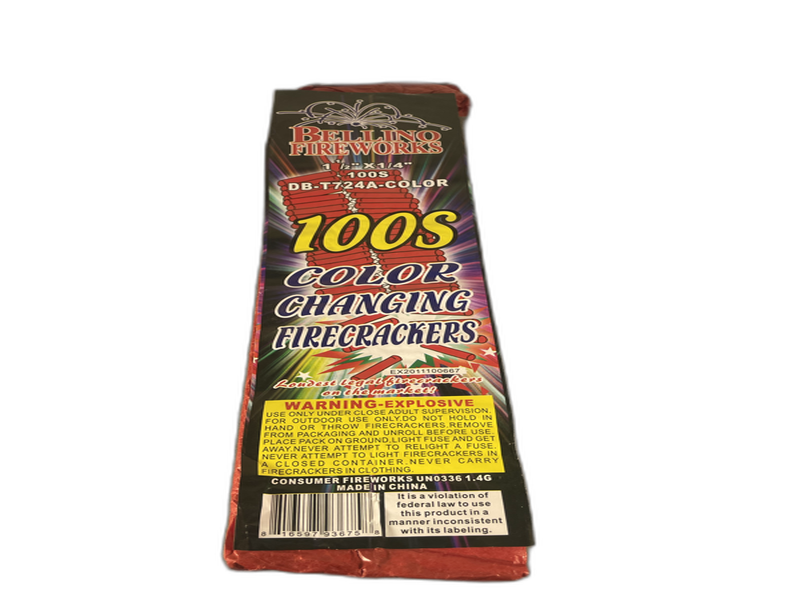 100's Color Changing Firecrackers