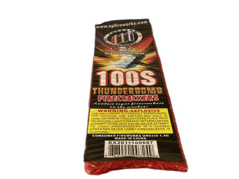 100's Thunderbomb Firecrackers