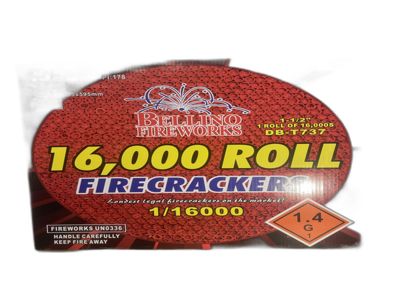 16,000 Roll Firecrackers