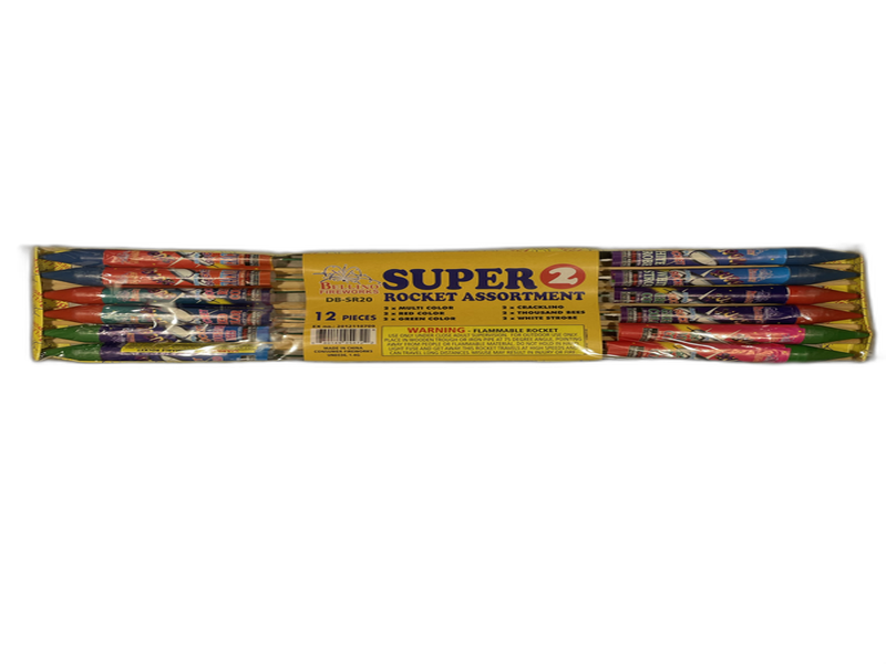 Super 2 Rocket Assortment